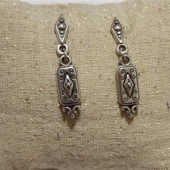 Brighton vintage retired post dangle earrings - Picture 3 of 5
